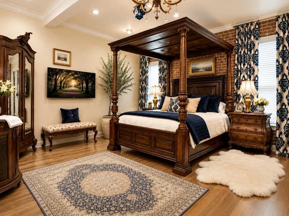 Relax in Style in the Royal Crown: King Suite, Soaking Tub & Fireplace - Image 1